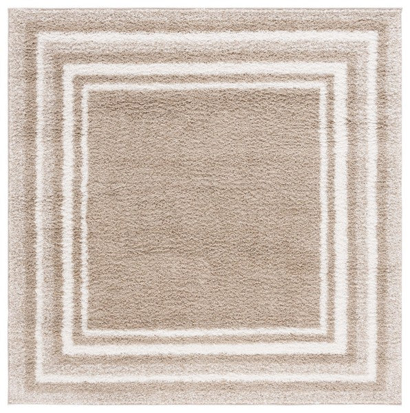 Border & Stripe Shag BSP251B Beige / Ivory