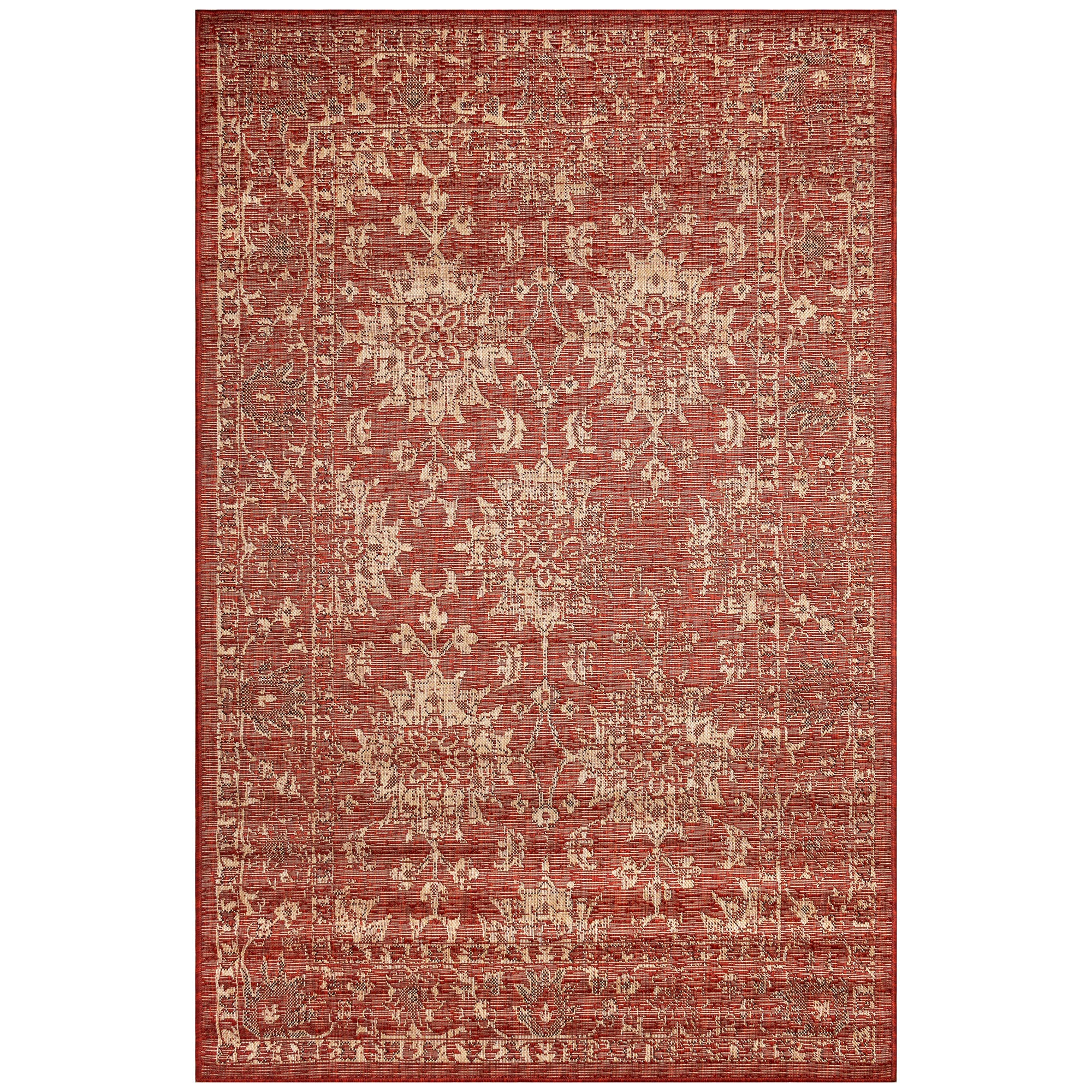 Carmel Vintage Floral Red