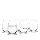 Holmegaard 4402011 Cabernet Tumbler (Set of 6) in Clear
