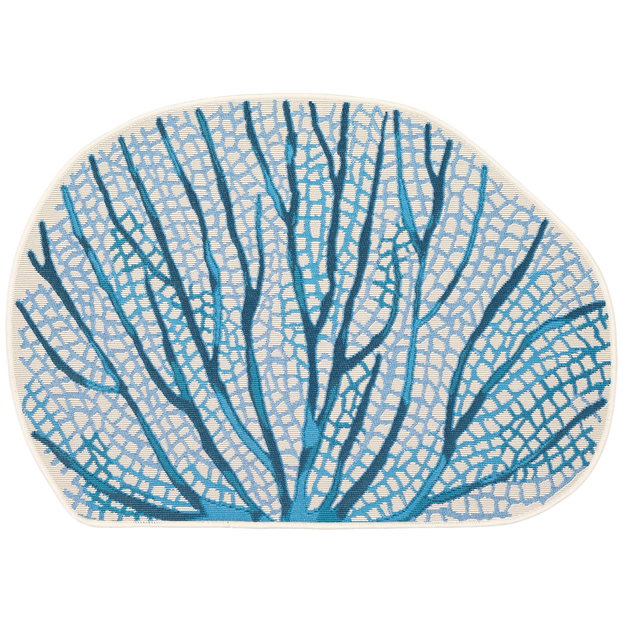 Esencia Coral Fan Navy