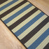 Reed Stripe Square Sapphire Earth ED97