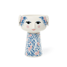 Bjørn Wiinblad 56590 Eva Vase in Blue/Rose