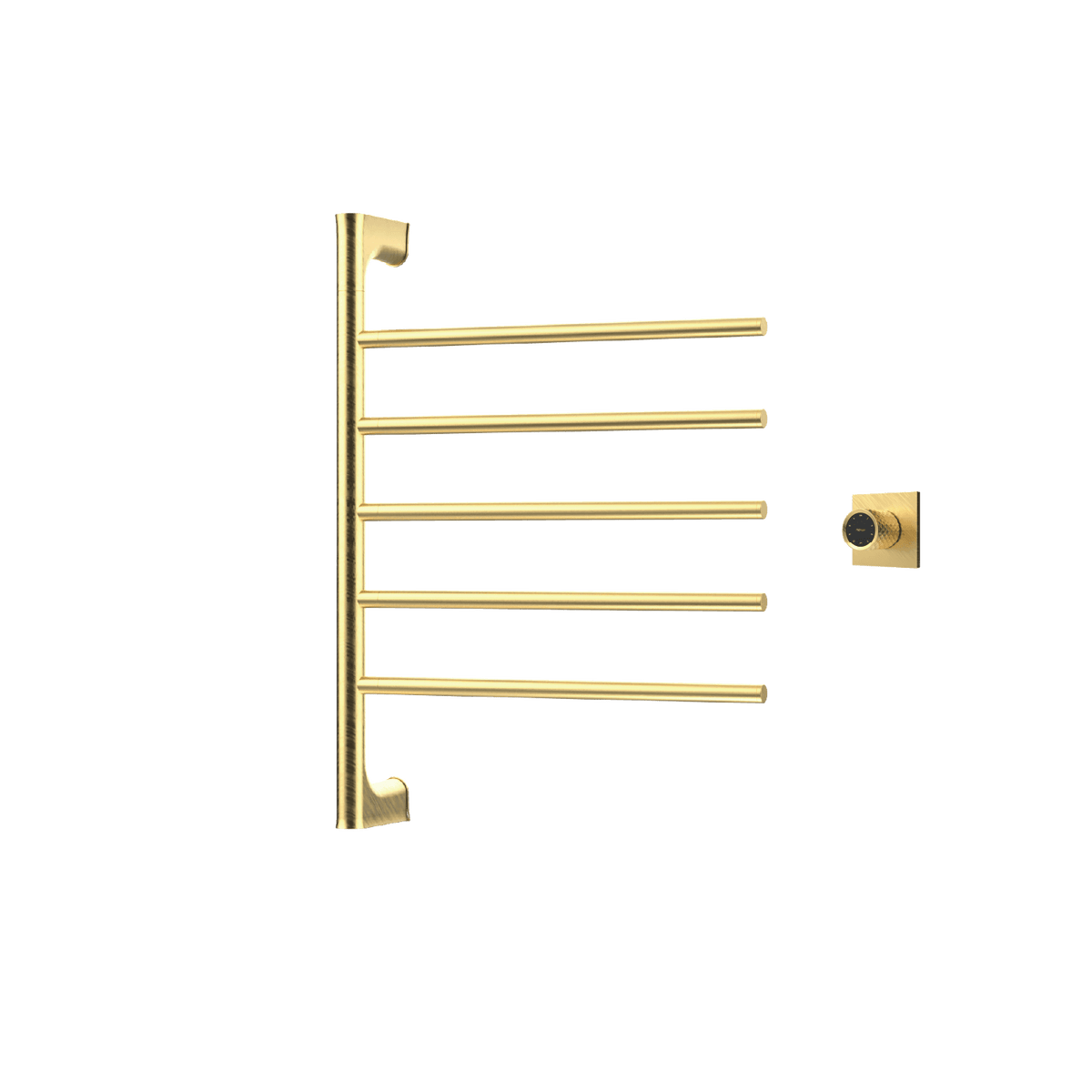 P&Bhusri G05-M-BBR-XM G05 Towel Warmer in PVD Brushed Brass