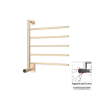 P&Bhusri G06-M-BBZ-XM G06 Towel Warmer in PVD Brushed Bronze
