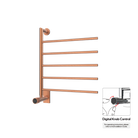 P&Bhusri G06-M-BRG-XM G06 Towel Warmer in PVD Brushed Rose Gold