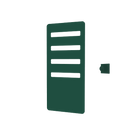 P&Bhusri G07-M-EGR-XM G07 Towel Warmer in Emerald Green