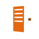 P&Bhusri G07-M-SOR-XM G07 Towel Warmer in Sienna Orange