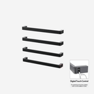 P&Bhusri G12-L-BLK-ME G12 Towel Warmer in Matte Black