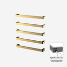 P&Bhusri G12-XL-LGD-ME G12 Towel Warmer in PVD Polished Luxury Gold