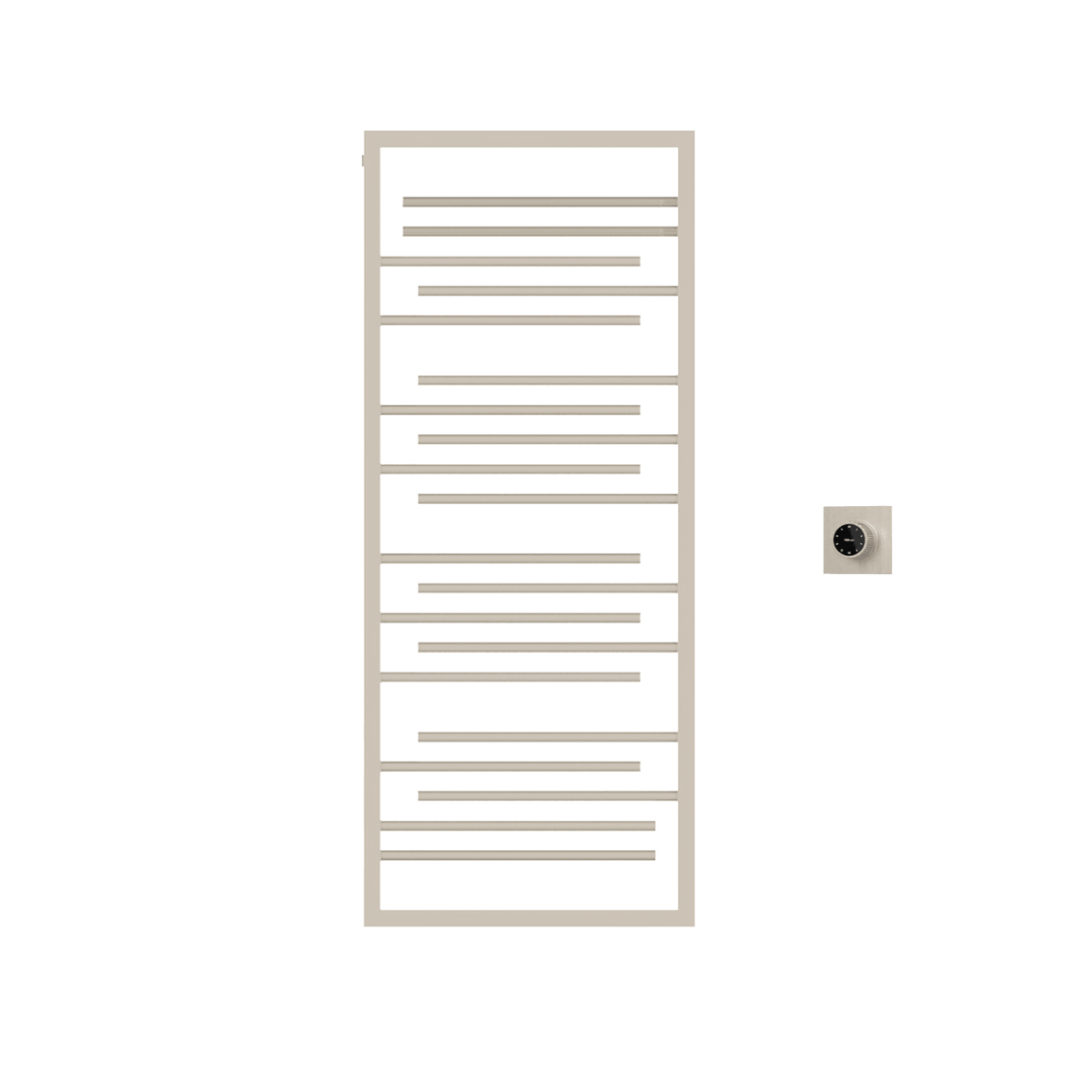 P&Bhusri G22-M-BNI-XM G22 Towel Warmer in PVD Brushed Nickel