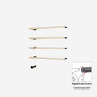 P&Bhusri G26-L-PBZ-XY G26 Towel Warmer in PVD Polished Bronze