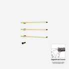 P&Bhusri G26-M-PBR-XY G26 Towel Warmer in PVD Polished Brass