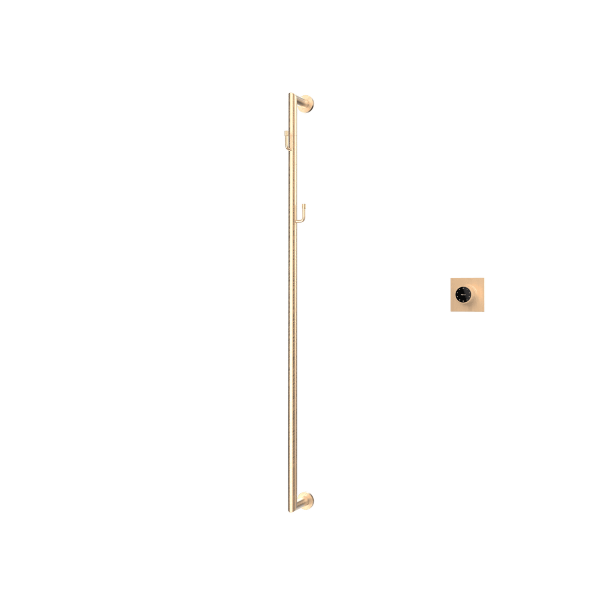 P&Bhusri G28-M-BBZ-XM G28 Towel Warmer in PVD Brushed Bronze
