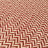 Ibiza Woven Chevron Doormats Scarlet IB04