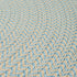 Ibiza Woven Chevron Doormats Sky IB07