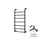 P&Bhusri K05-M-BBN-N K05 Towel Warmer in PVD Brushed Black Nickel