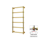 P&Bhusri K06-L-24K-XK K06 Towel Warmer in PVD 24K Gold