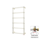 P&Bhusri K06-L-BWG-XK K06 Towel Warmer in PVD Brushed White Gold
