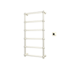 P&Bhusri K06-L-BWG-XM K06 Towel Warmer in PVD Brushed White Gold