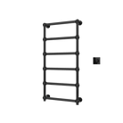 P&Bhusri K06-L-PBN-XM K06 Towel Warmer in PVD Polished Black Nickel