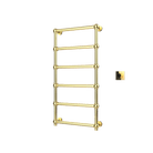 P&Bhusri K06-L-PBR-XM K06 Towel Warmer in PVD Polished Brass