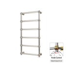 P&Bhusri K06-L-PNI-XK K06 Towel Warmer in PVD Polished Nickel