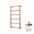P&Bhusri K06-L-RGD-XK K06 Towel Warmer in PVD Polished Rose Gold