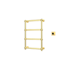 P&Bhusri K06-M-BBR-XM K06 Towel Warmer in PVD Brushed Brass