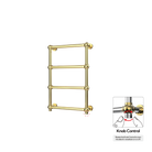 P&Bhusri K06-M-LGD-XK K06 Towel Warmer in PVD Polished Luxury Gold
