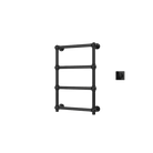 P&Bhusri K06-M-PBN-XM K06 Towel Warmer in PVD Polished Black Nickel