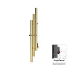 P&Bhusri K102-M-BLG-XK K102 Towel Warmer in PVD Brushed Luxury Gold