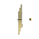 P&Bhusri K102-M-PBR-XM K102 Towel Warmer in PVD Polished Brass