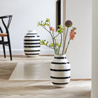 Kähler 690182 Omaggio Vase in Black