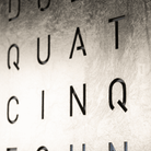 QLOCKTWO LG4BLPL QLOCKTWO EARTH 90 Creator's Edition Platinum