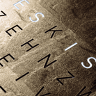 QLOCKTWO Q180V1GD QLOCKTWO EARTH 180 Gold