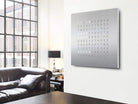 QLOCKTWO LG4SS QLOCKTWO EARTH 90 Steel Series