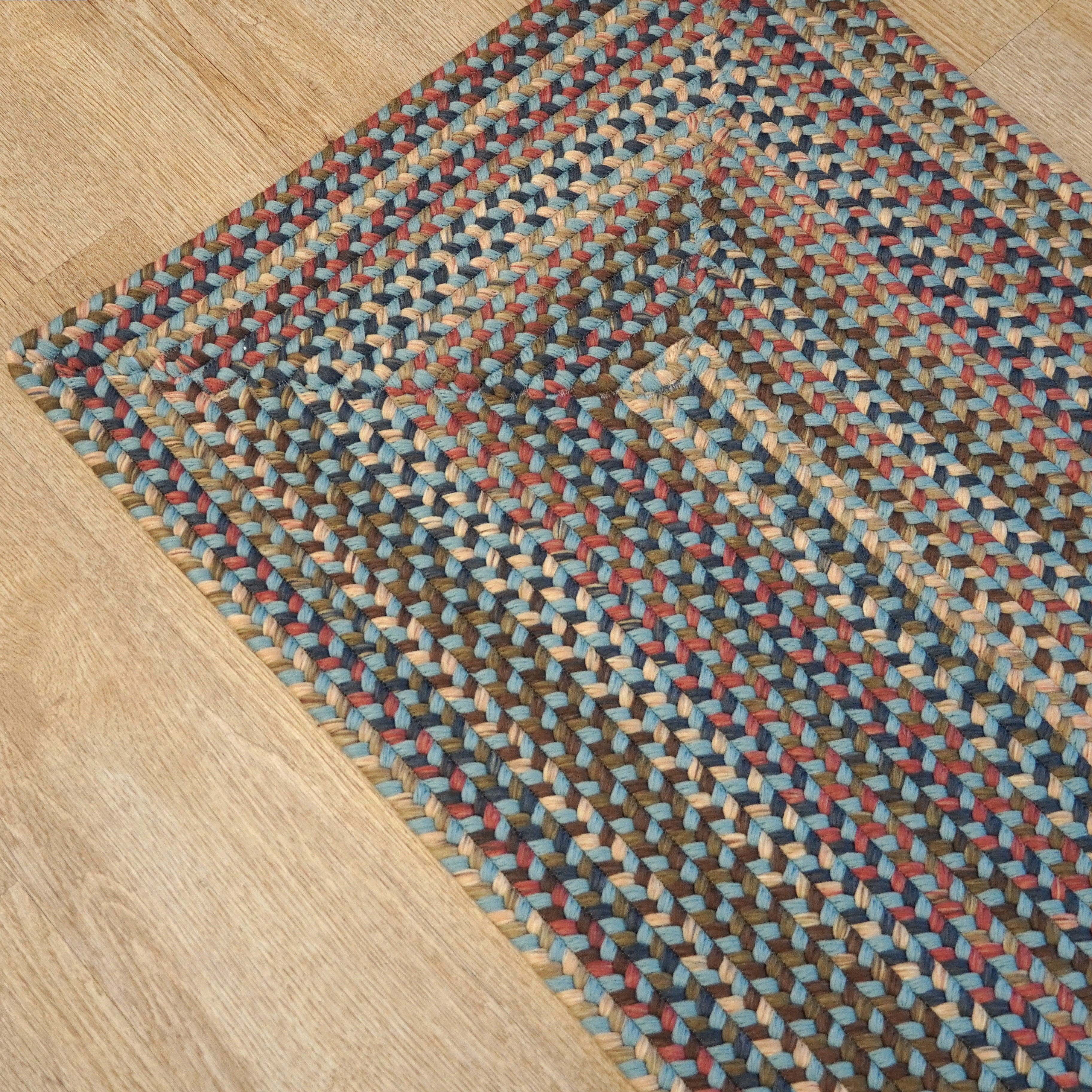 Lucid Braided Multi Square Federal Blue LU29