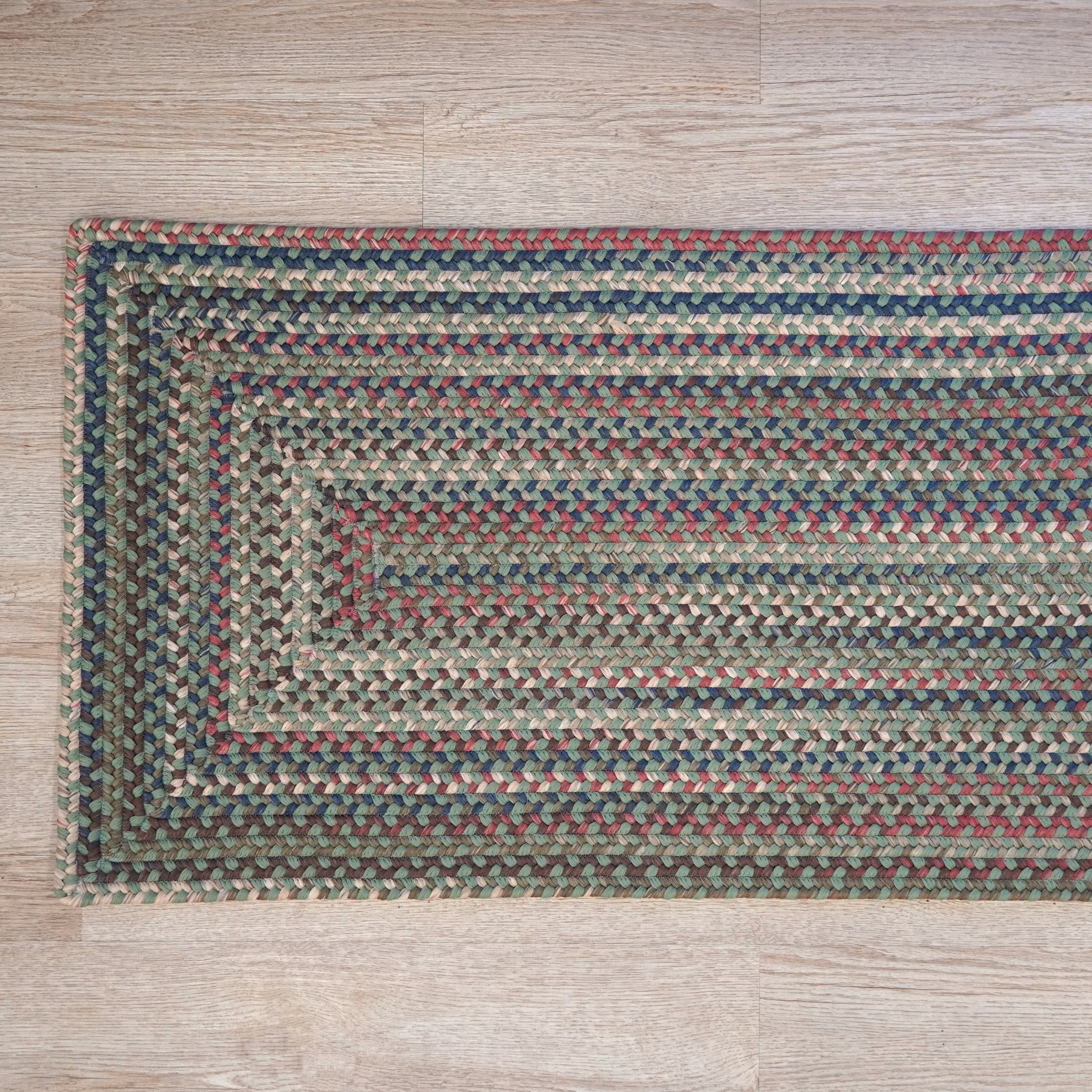 Lucid Braided Multi Runner Dusted Moss LU69