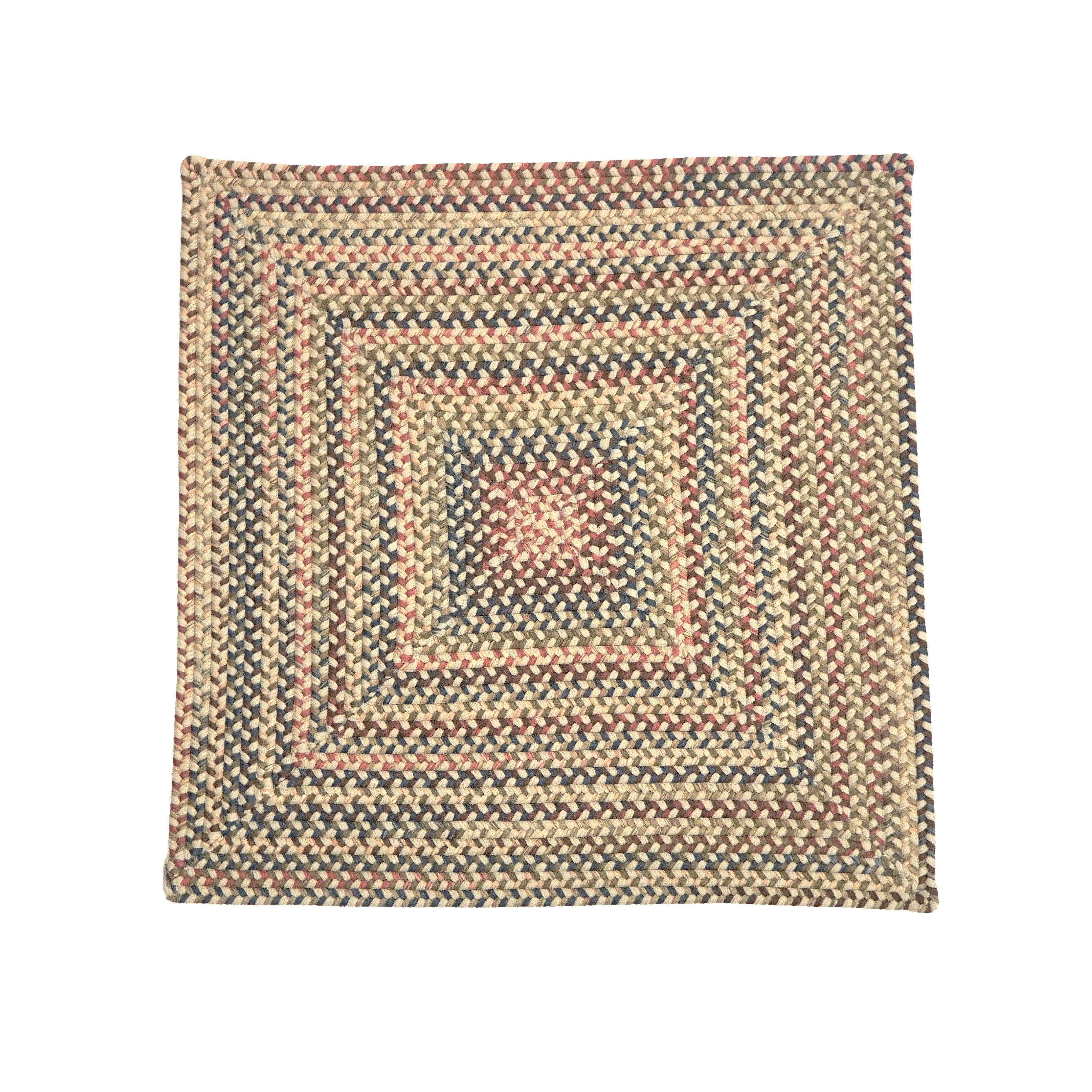 Lucid Braided Multi Square Beige Linen LU99