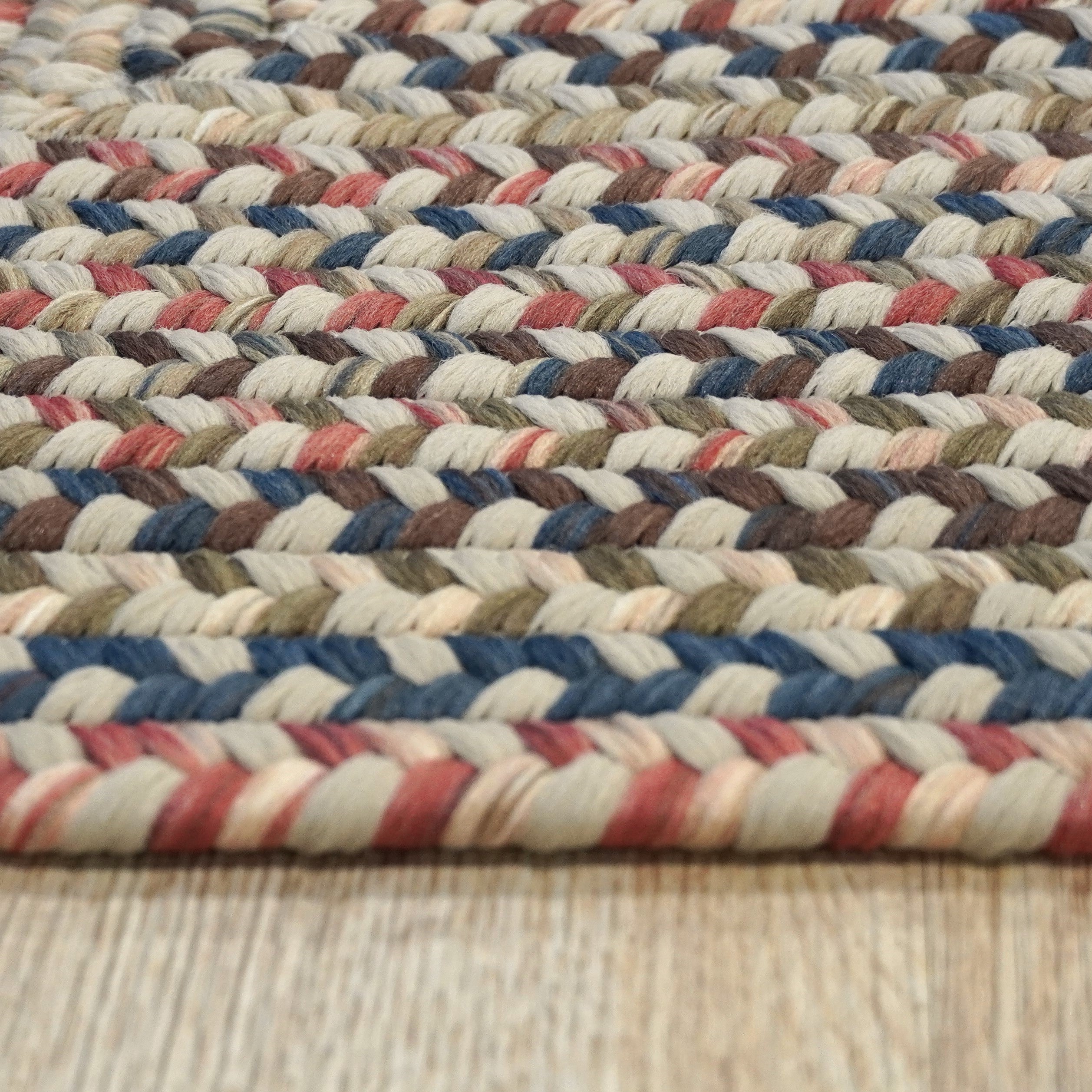 Lucid Braided Multi Runner Beige Linen LU99