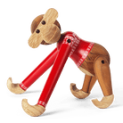 Kay Bojesen 39571 Christmas Jumper Monkey Wooden Figurine in Teak/Limba