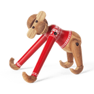 Kay Bojesen 39571 Christmas Jumper Monkey Wooden Figurine in Teak/Limba