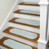 Milton Houndstooth Tweed Stair Treads Blue ON56