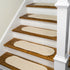 Milton Houndstooth Tweed Stair Treads Sand ON89