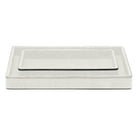 Bradford Tray Set Blanc/Silver