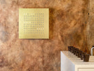 QLOCKTWO QT4GD QLOCKTWO EARTH 45 Creator's Edition Gold