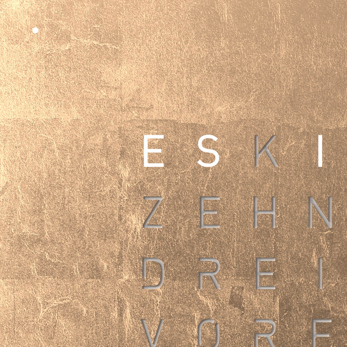 QLOCKTWO QT4MG QLOCKTWO EARTH 45 Creator's Edition Moon Gold