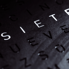 QLOCKTWO QT4MM QLOCKTWO EARTH 45 Creator's Edition Metamorphite