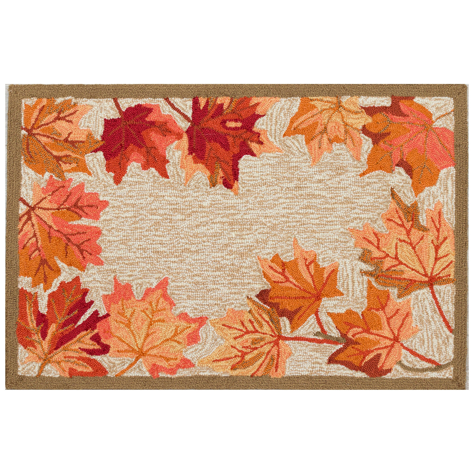 Ravella Falling Leaves Border Natural