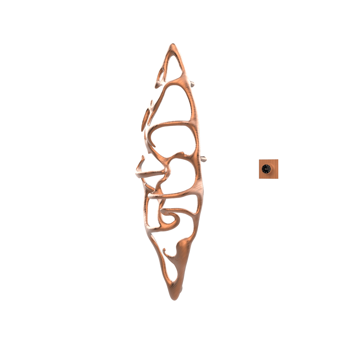 P&Bhusri S1-L-BRG-XM Boat of Sage Large Towel Warmer in PVD Brushed Rose Gold